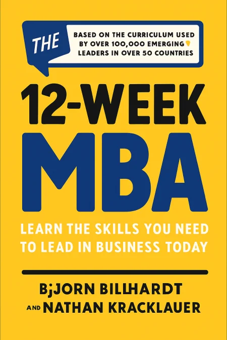 The 12-Week MBA cover
