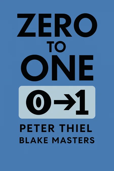 Zero to One cover