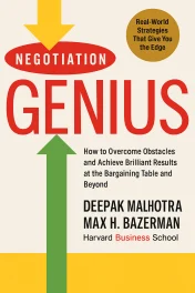 Negotiation Genius cover
