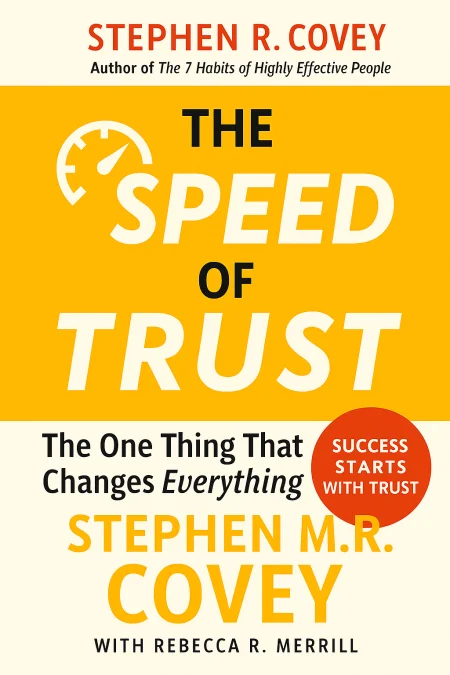 The Speed of Trust cover