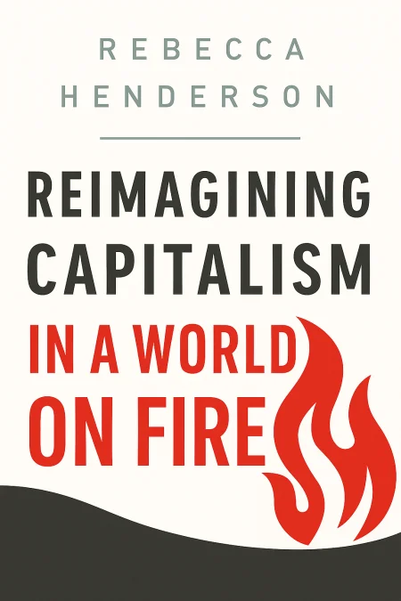 Reimagining Capitalism in a World on Fire cover