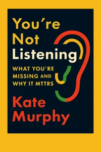 You're Not Listening cover