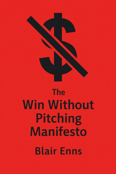 The Win Without Pitching Manifesto cover